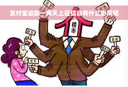 支付宝逾期一两天上征信会有什么影响呢