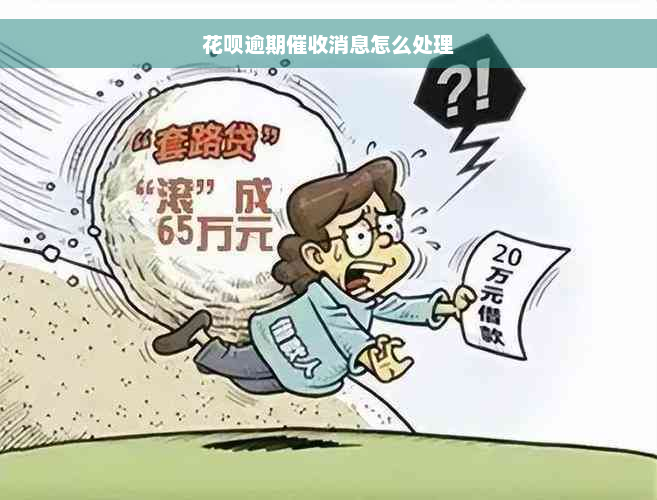 花呗逾期催收消息怎么处理