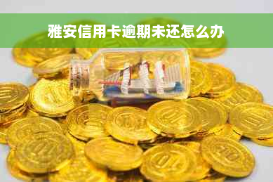 雅安信用卡逾期未还怎么办