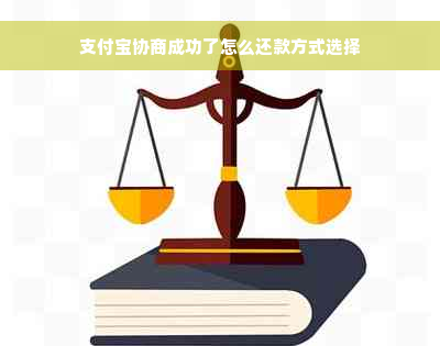 支付宝协商成功了怎么还款方式选择