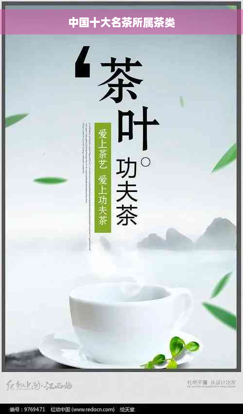 中国十大名茶所属茶类