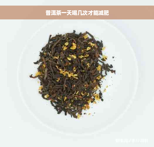 普洱茶一天喝几次才能减肥