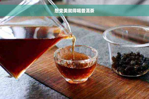 想变美就得喝普洱茶