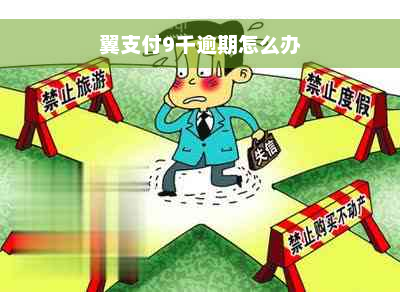 翼支付9千逾期怎么办