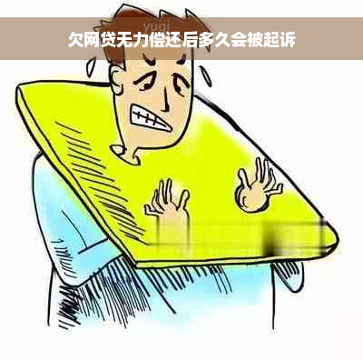 欠网贷无力偿还后多久会被起诉