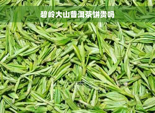 碧岭大山普洱茶饼贵吗