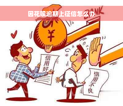 因花呗逾期上征信怎么办