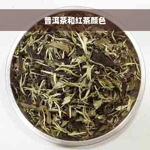 普洱茶和红茶颜色