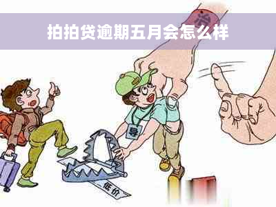 拍拍贷逾期五月会怎么样