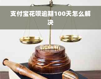 支付宝花呗逾期100天怎么解决