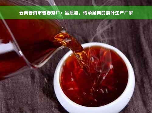 云南普洱市普春茶厂：品质越，传承经典的茶叶生产厂家