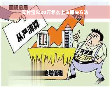 支付宝欠20万怎么上岸解决方法