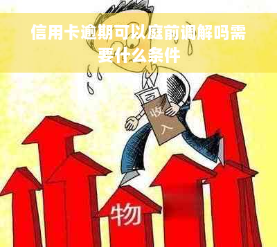 信用卡逾期可以庭前调解吗需要什么条件