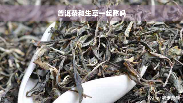 普洱茶和生草一起熬吗