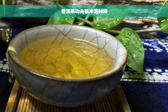 普洱茶功夫茶冲泡时间