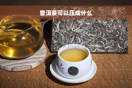 普洱茶可以压成什么