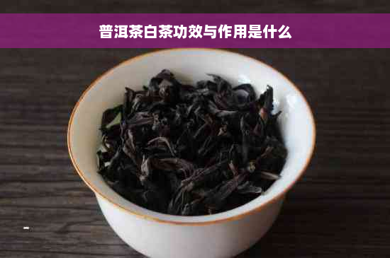 普洱茶白茶功效与作用是什么