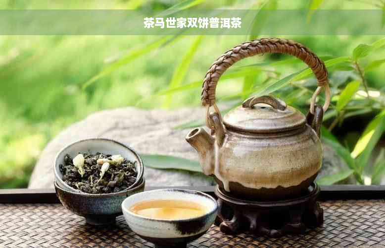 茶马世家双饼普洱茶