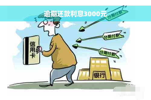 逾期还款利息3000元