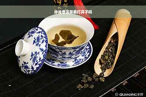 冲泡普洱茶要打开子吗