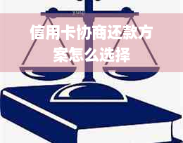 信用卡协商还款方案怎么选择