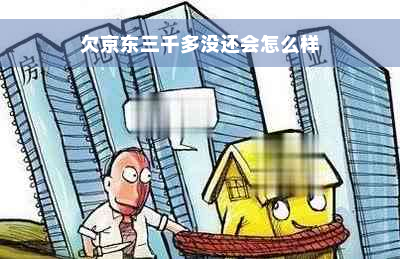 欠京东三千多没还会怎么样