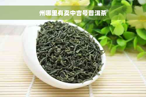 州哪里有卖中吉号普洱茶