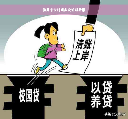 信用卡长时间多次逾期后果