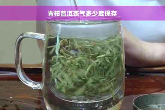 青柑普洱茶气多少度保存