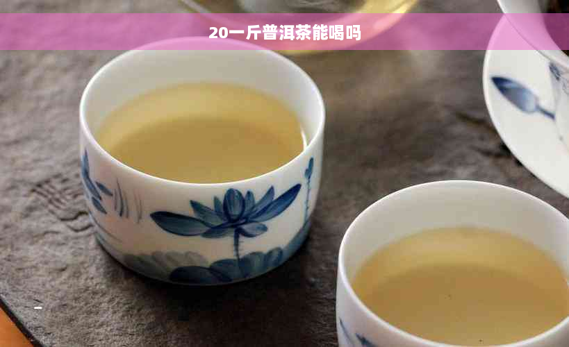 20一斤普洱茶能喝吗