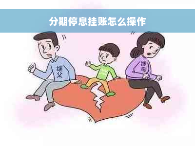 分期停息挂账怎么操作