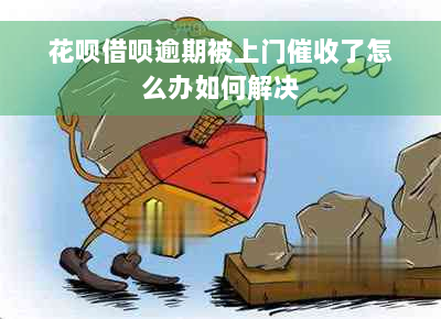 花呗借呗逾期被上门催收了怎么办如何解决