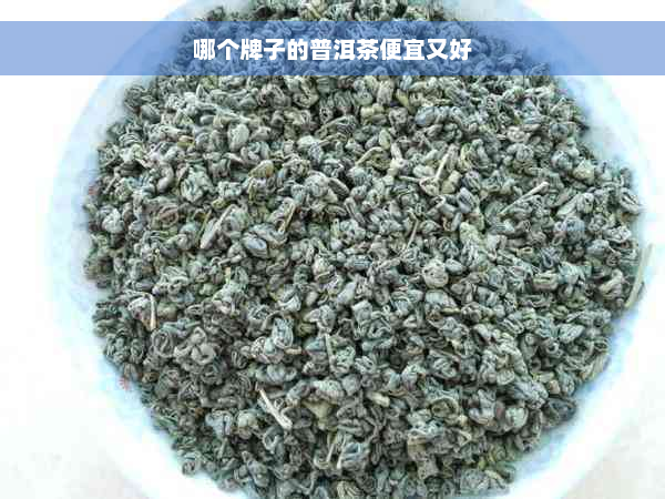 哪个牌子的普洱茶便宜又好