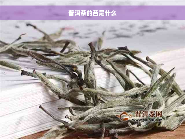 普洱茶的苦是什么