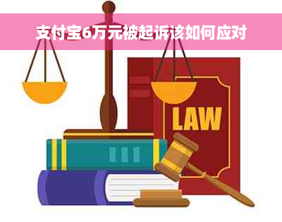 支付宝6万元被起诉该如何应对