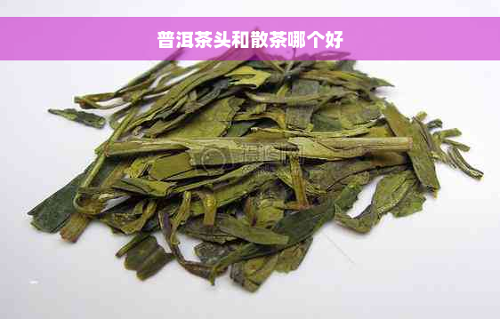 普洱茶头和散茶哪个好