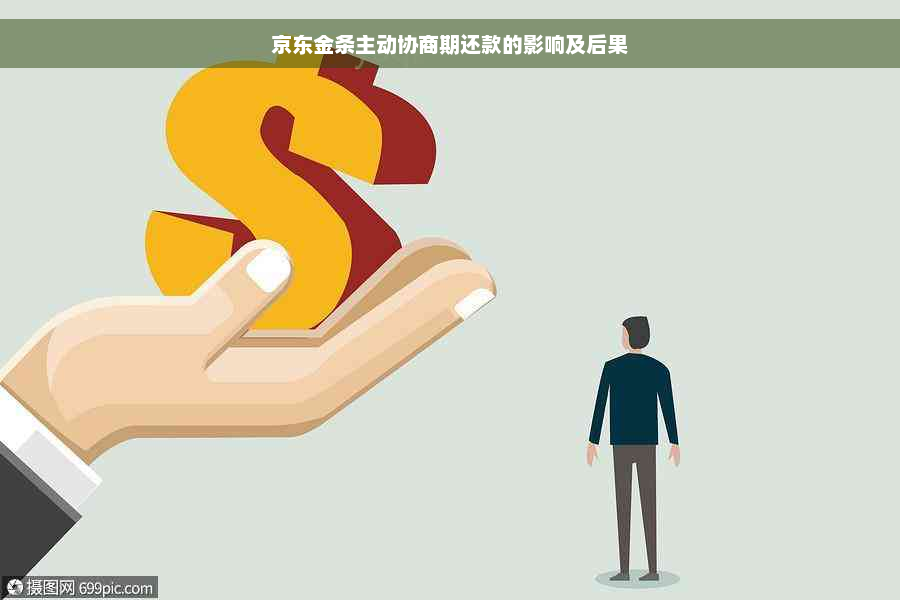 京东金条主动协商期还款的影响及后果