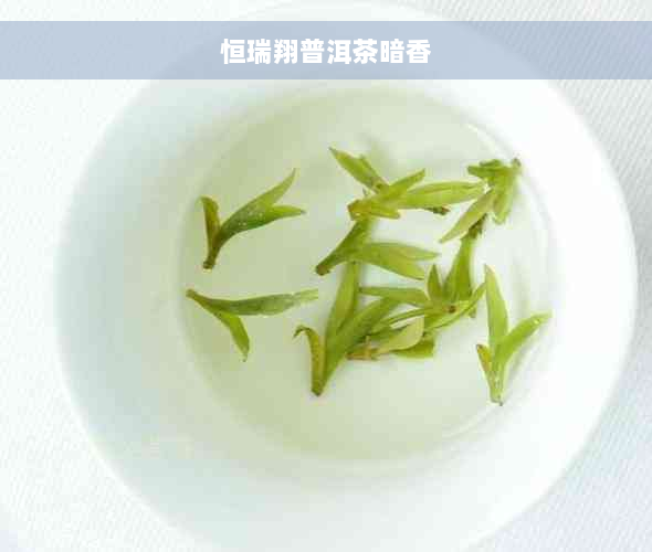 恒瑞翔普洱茶暗香