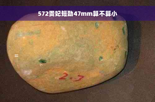 572贵妃短劲47mm算不算小