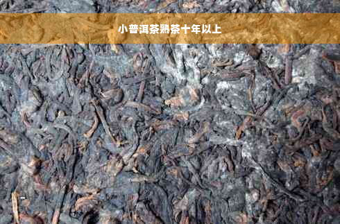 小普洱茶熟茶十年以上