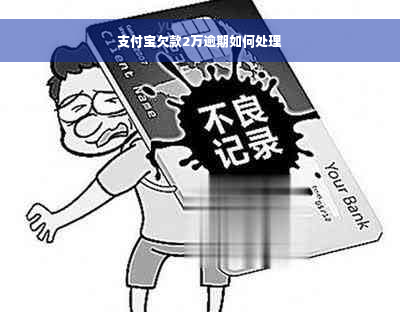 支付宝欠款2万逾期如何处理