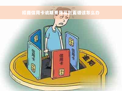 招商信用卡逾期费用高到离谱该怎么办