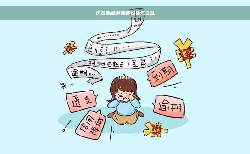 长安金融逾期违约金怎么算