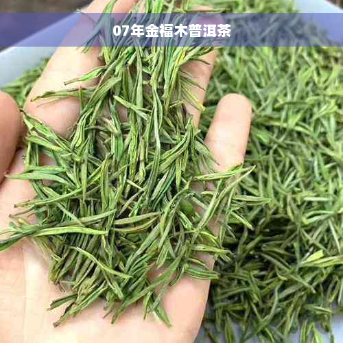 07年金福木普洱茶