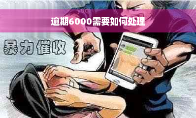 逾期6000需要如何处理