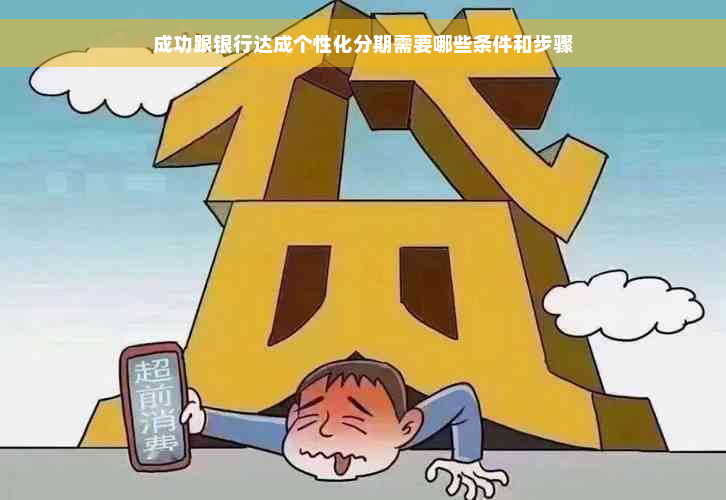 成功跟银行达成个性化分期需要哪些条件和步骤