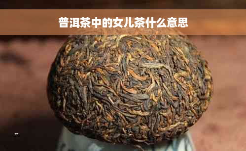 普洱茶中的女儿茶什么意思