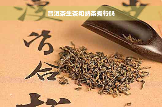 普洱茶生茶和熟茶煮行吗