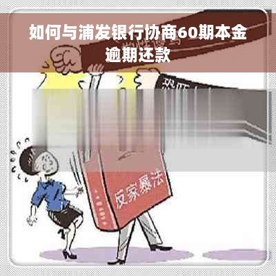 如何与浦发银行协商60期本金逾期还款