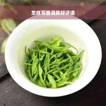 怎样写普洱茶好评语